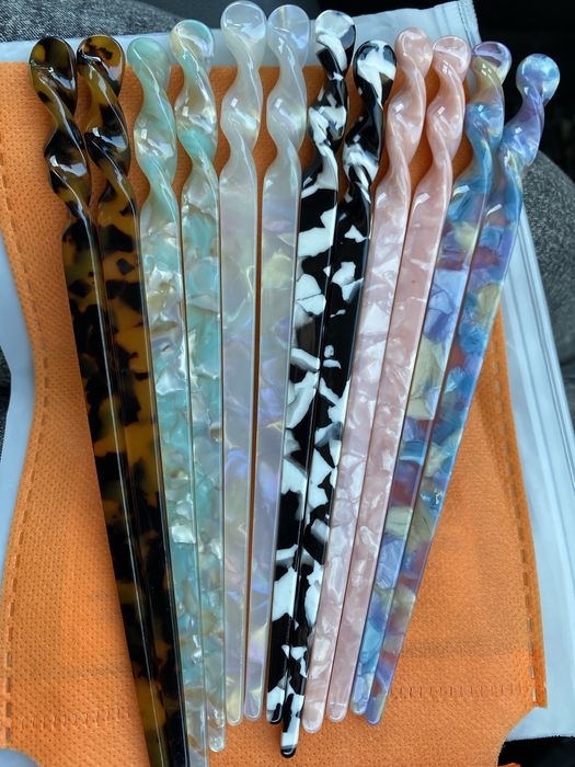 Палочка для волос шпилька паличка для волосся заколка