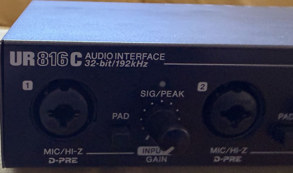 Interface Steinberg UR816C
