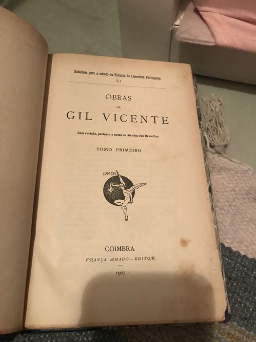 Obras - 3 volumes Gil vicente, vol  1.2 e 3-1907