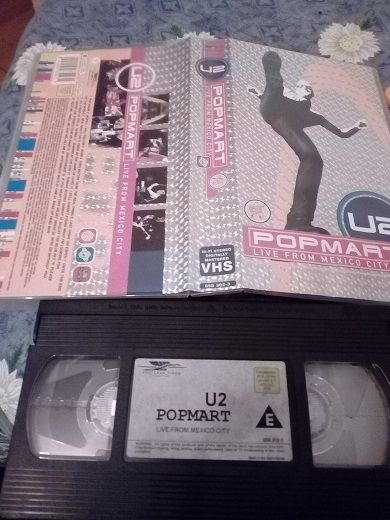 VHS dos U2.  para colecionadores