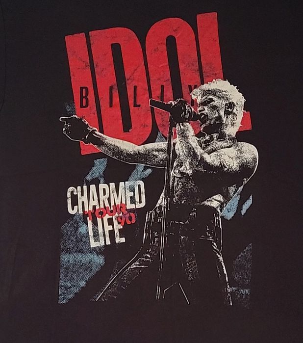 Charmed Life Billy Idol koszulka tshirt rozmiar M