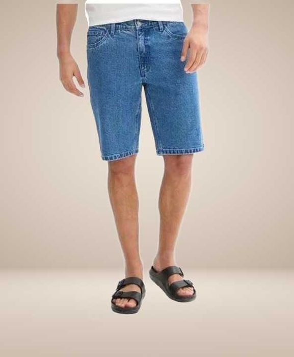 Spodenki męskie jeansowe 46