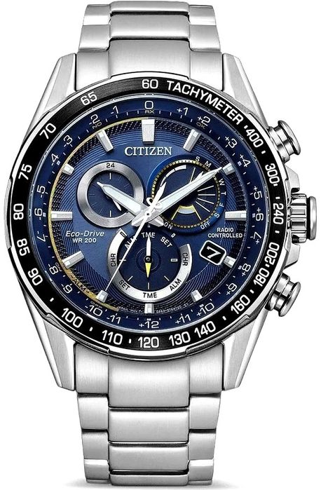 zegarek męski citizen eco-drive radio-controlled cb5914-89l + box