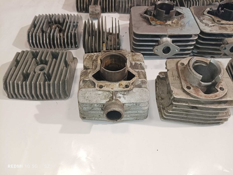 Cylindry - głowice - silnik - Motorynka, Romet Ogar, Komar, Jawa 50
