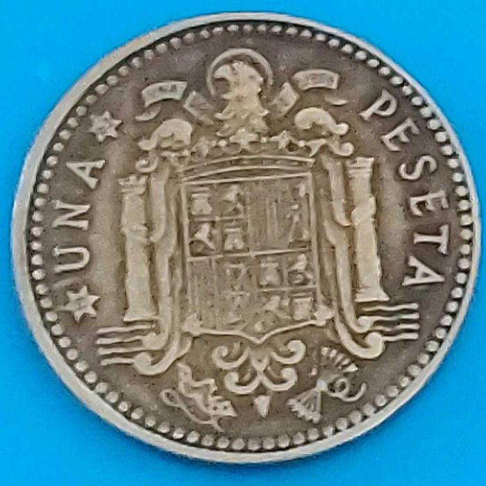 Una Peseta de 1963 * 63, Francisco Franco, Espanha