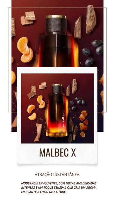 Perfume Malbec X - Novo