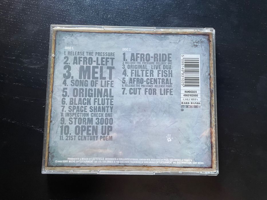 CD Leftfield - Leftism - CD Duplo