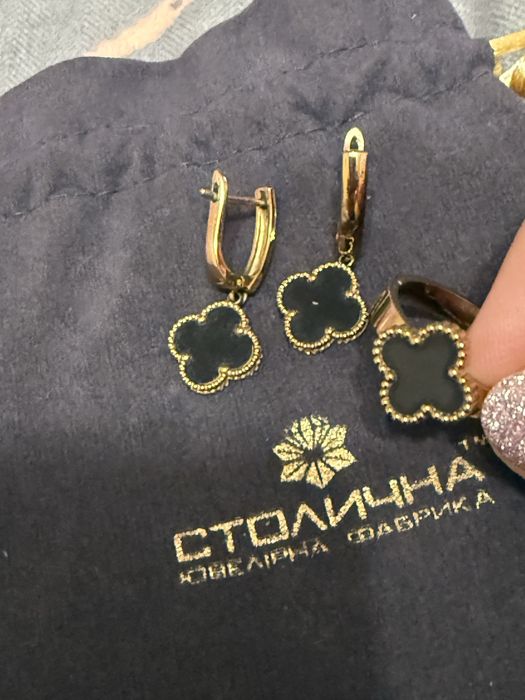 Продам набор,мед.золото