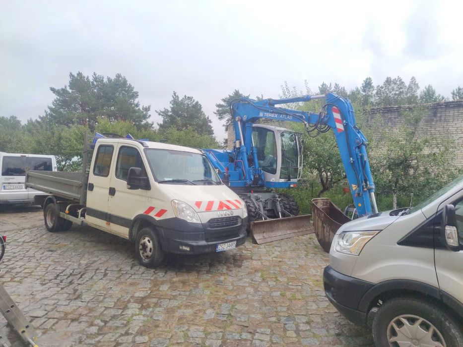 Remont kapital. domów, mieszk. dachów, wycin. drzew z pod. koparka