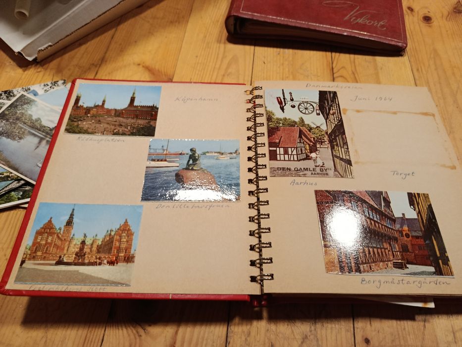 Kolekcja widokówek pocztówki stare