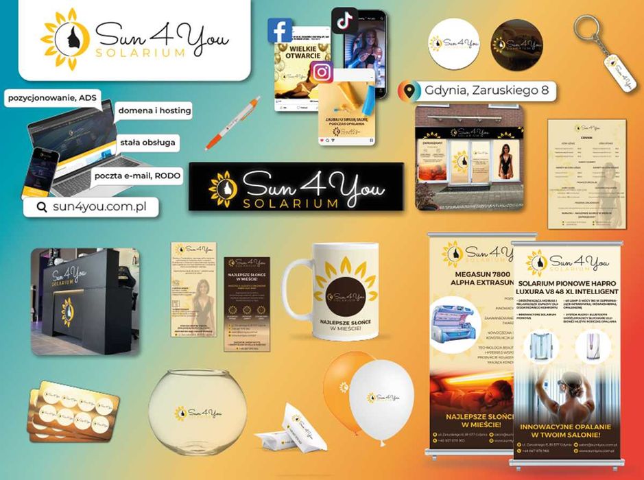 Projekt, Druk, Produkcja, Montaż, Obsługa - SKUTECZNIE, SZYBKO, TANIO!