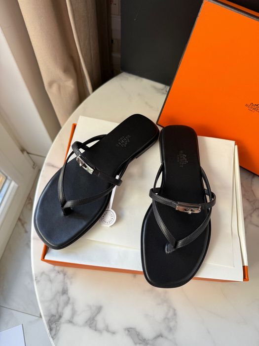 Klapki Hermes Miss Black