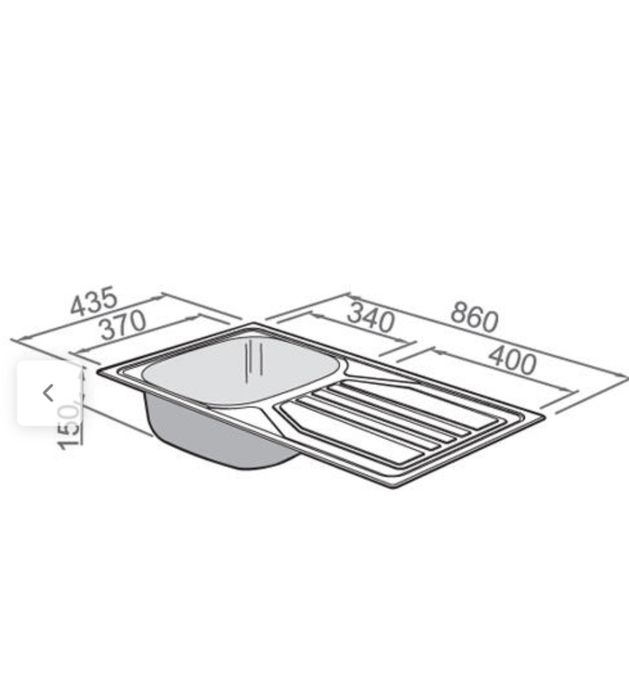 Lava louca inox 86
