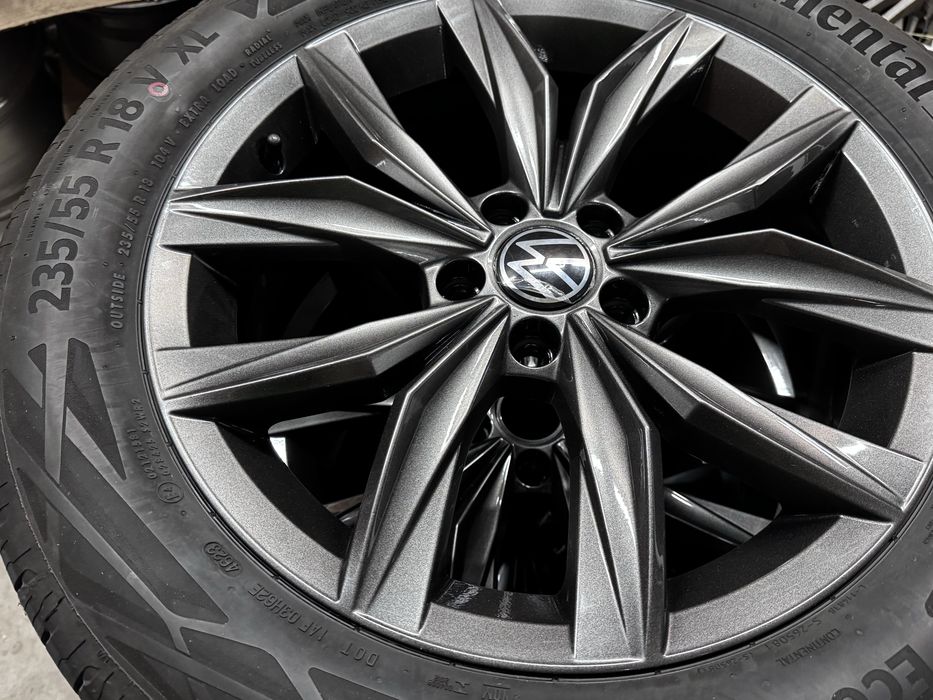 JAK NOWE Koła Volkswagen 18 Tiguan R Line letnie 235/55/18 skoda seat