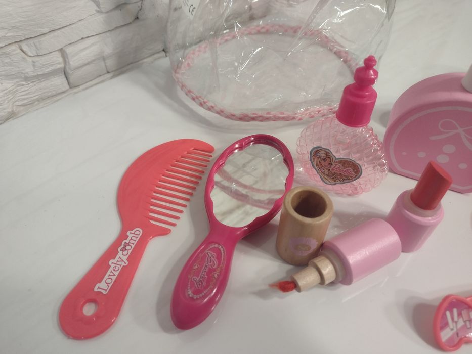 Akcesoria do toaletki i kosmetyki, komplet zabawek