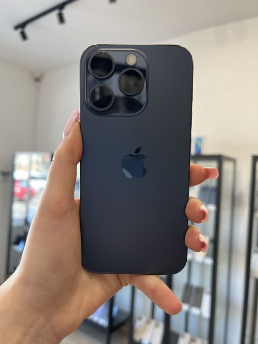 Telefon iPhone 15 PRO 128GB Niebieski Apple Gwarancja iTrade