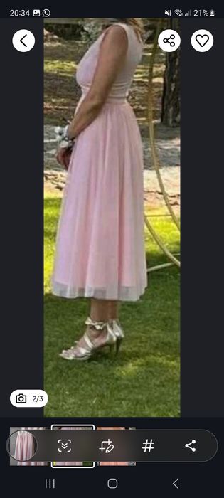 Sukienka świadkowej