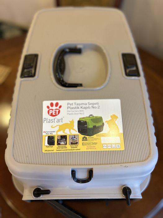 Контейнер переноска для собак и котов PT-105. Опт 380 гр.