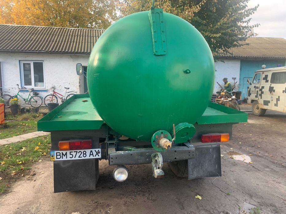 Асенізатор (водовозка) ГАЗ - 5312 ПЕ, 1989 рік