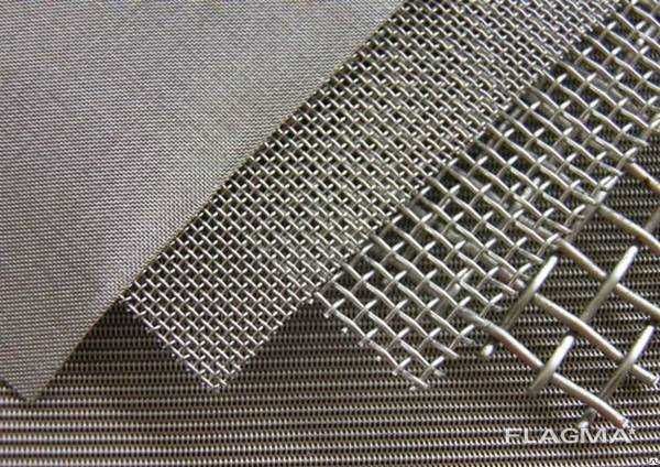Сетка нержавеющая тканая AISI 304 08Х18Н10 шириной 1000 мм