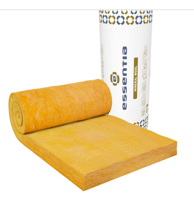 Wełna, Izolacja z włókna szklanego ESSENTIA ROLL 150 mm URSA