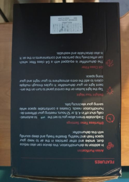 Wielofunkcyjny osuszacz powietrza Dr.Prepare DDH300ML