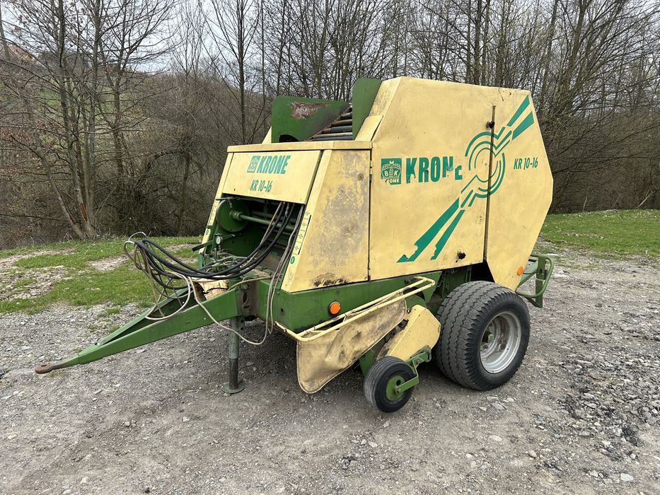Prasa rolująca belująca Krone 10 16 siatka   belarka zwijarka