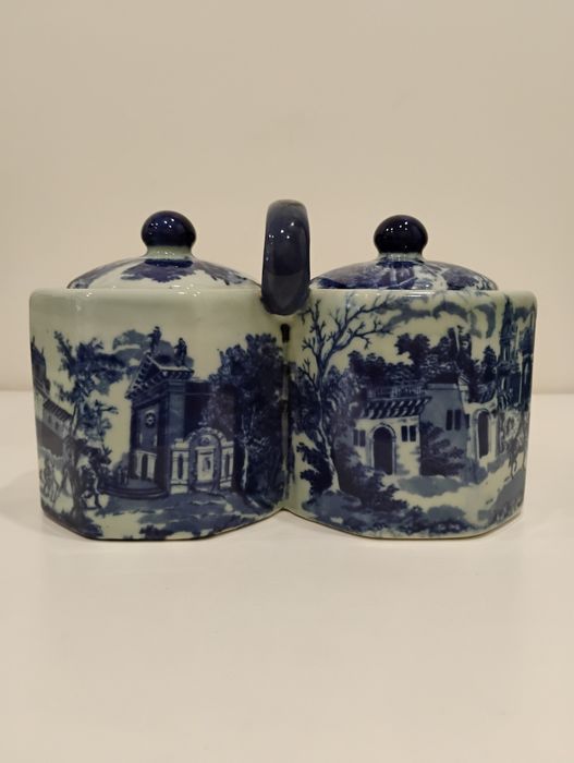 Double Hexagonal Chinese Jar