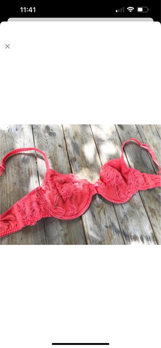 лифчик бюстгалтер 75-80, С тонкий прозрачный