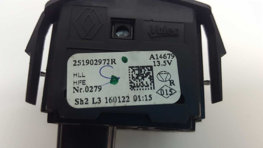 CONTROLE DE AJUSTE DE LUZES RENAULT MEGANE IV BERLINA 5P INTENS