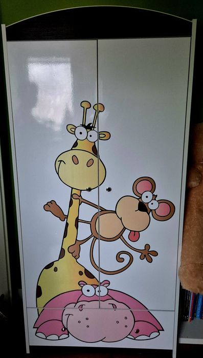 Meble dziecięce Happy szafa kufer regał