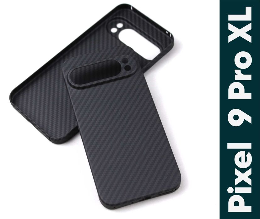 Чехол из настоящего карбона для Google Pixel 9 | 9Pro | Pro XL