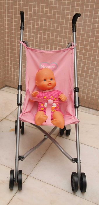 Carrinho de bebe Bengala NENUCO +boneco