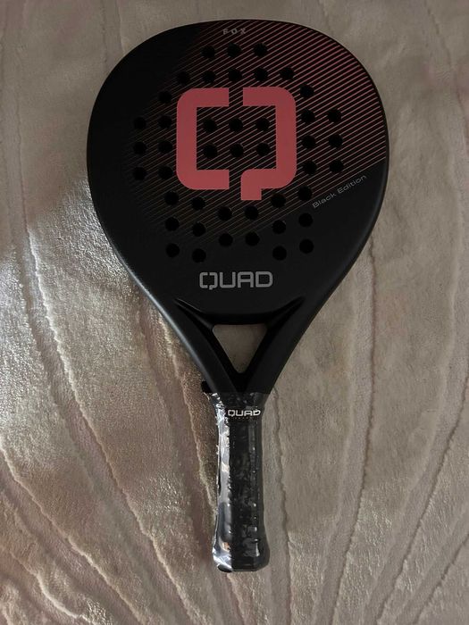 Raquete de padel Quad Fox Black Edition.