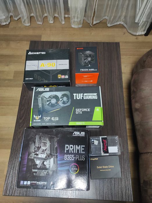 Игровой компьютер i5-9600kf, DDR4 16GB, GTX 1660 Ti, SSD 512GB