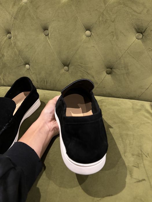 Loro Piana 43 чорні, натуральна замша якість 1:1