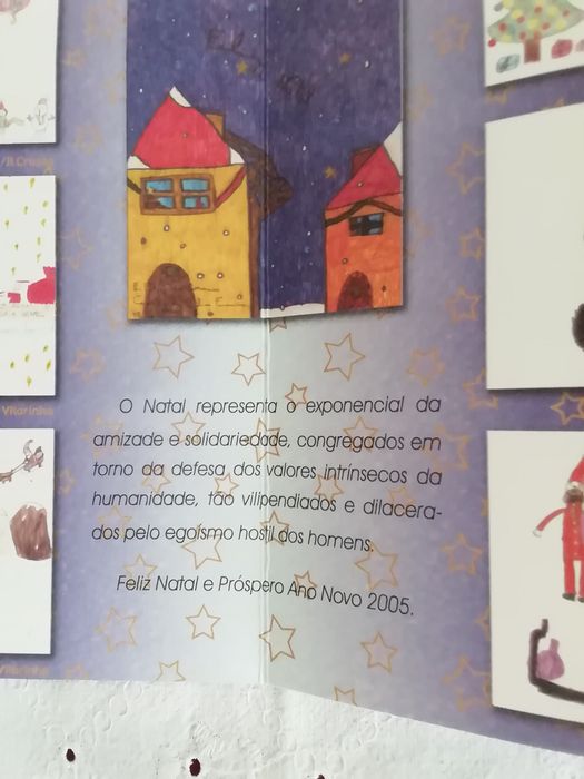 Postal de Natal de 2005, para coleção