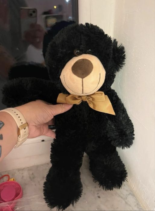 Miś przytulanka smiki czarny