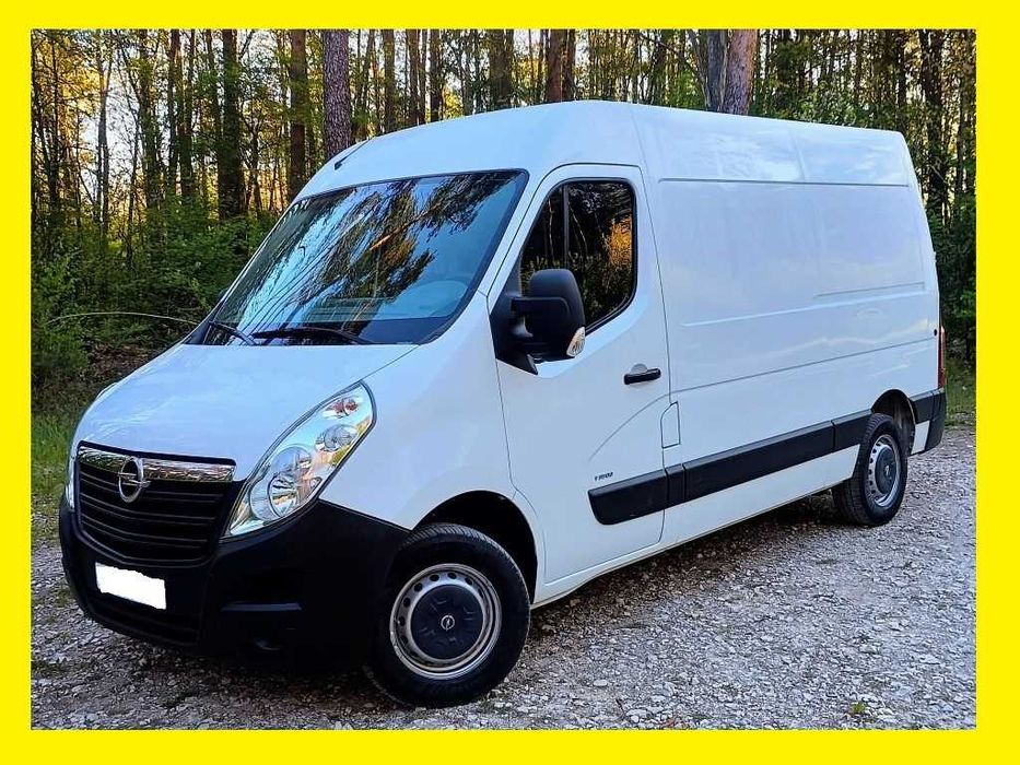 Movano 2,3 125KM Pojedyńcze Turbo L2H2 NISKI PRZEBIEG Klima Tempomat Prosty,Zadbany Master Zarejestrowany