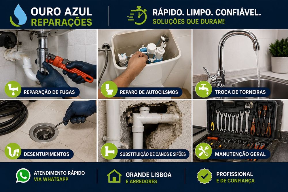 Canalizador Lisboa | Reparações Rápidas e Serviço de Confiança