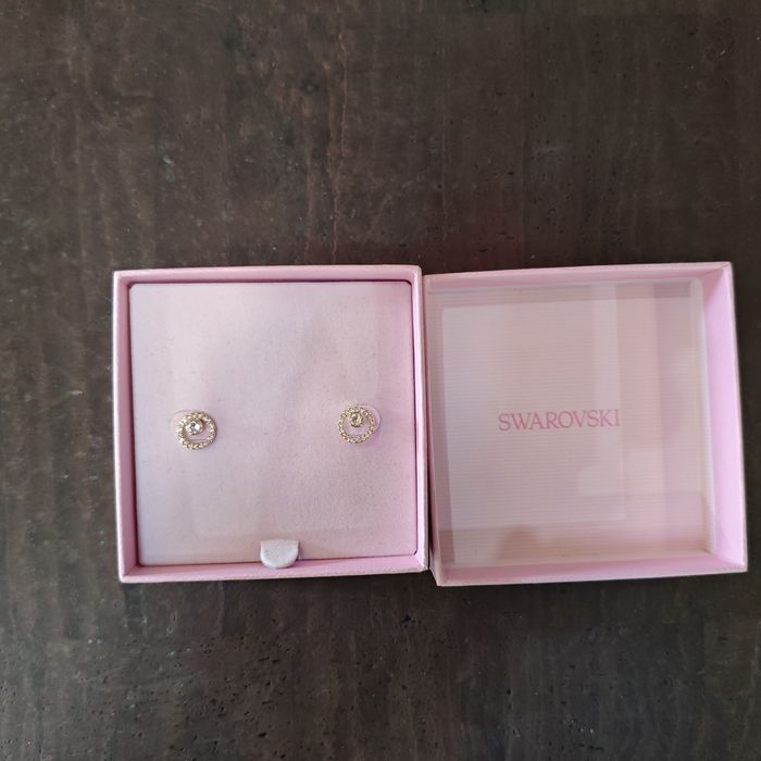 Brincos Swarovski Originais – Novos / Nunca usados (Com Caixa)
