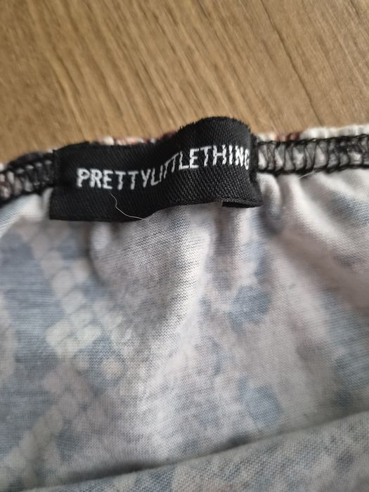 Krotki top w panterke