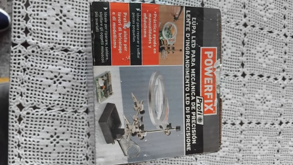 Lupa para trabalhos de precisão