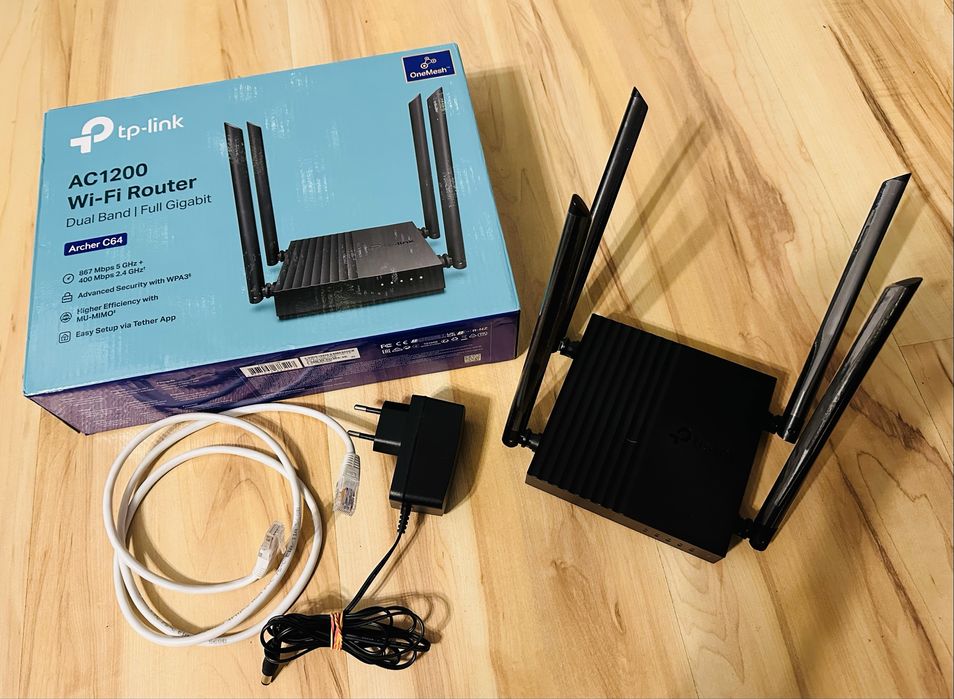 Router WI-FI TP-Link Archer C6 AC1200