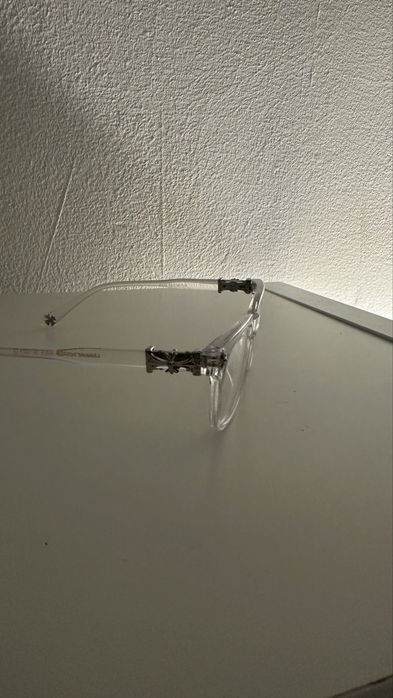 Chrome heart glasses