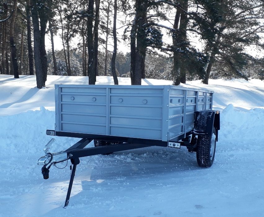 Причіп Одновісний для Легкового Авто Кремінь+ Коріда. Лідер причепів