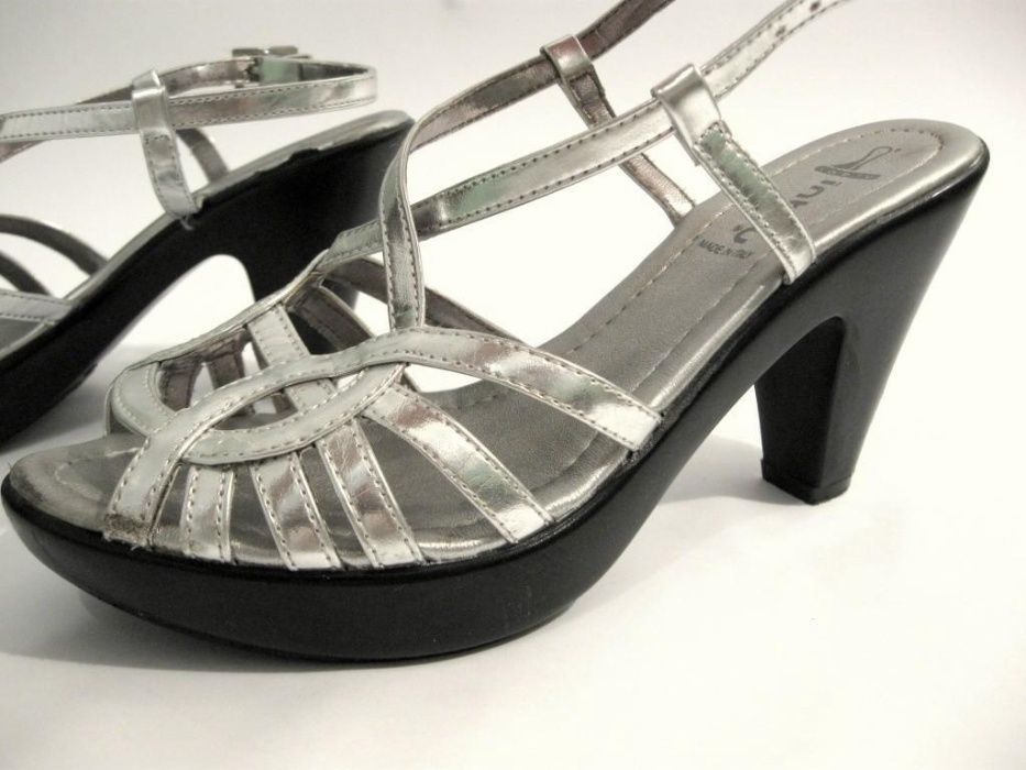 Босоножки Туфли женские - INBLU, размер 37, цвет серебро