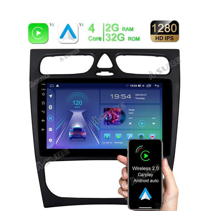 Магнитола мерседес Mercedes W220 W203 W211 W639 B200 164 163 W212 W447