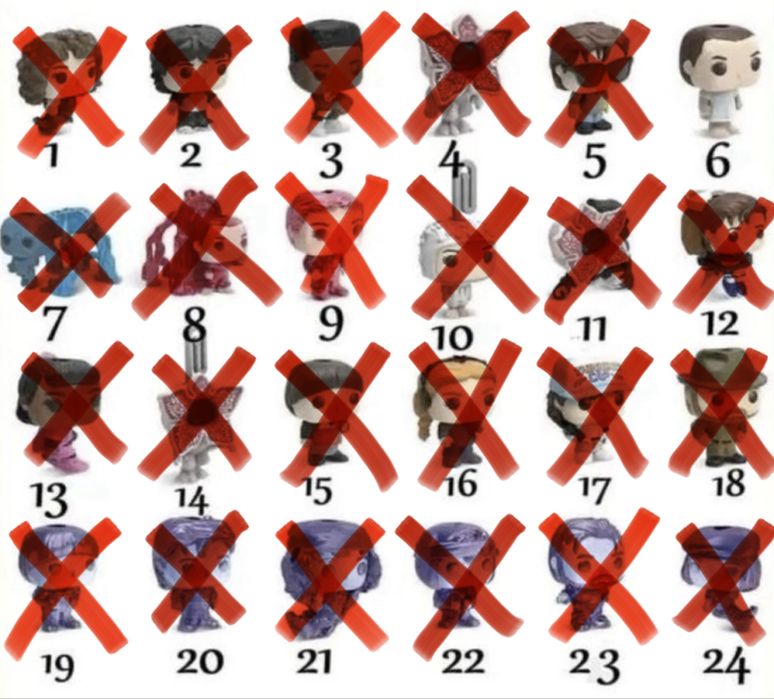 Кіндер Джой ОСД Дивні Дива Kinder Joy Stranger Things Векна Дастін