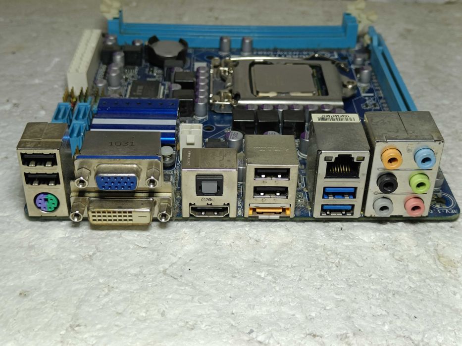 Материнська плата Gigabyte GA-G55N-USB3 MiniITX LGA1156 МІНІ збірки